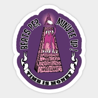 Beat it! BPM! Sticker